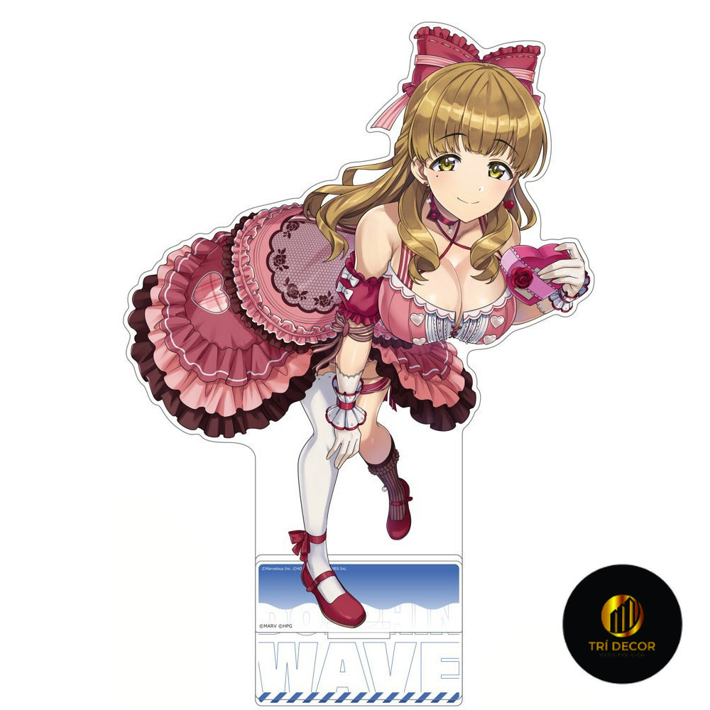 พวงกุญแจ เกมโมเดล Standee Dolphin Shion Suminoe Hiori Nayuki Selena Lewis ศึกษาและการตกแต่งโต๊ะทํางา