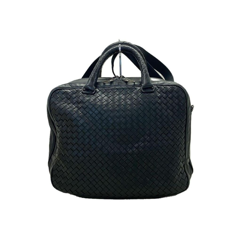 Bottega VENETA( บ.ค. ทอค. คอเต่า วเธรด คอเต่า) VENETA กระเป๋าธุรกิจ กระเป๋าเอกสาร หนัง BLK ส่งตรงจาก