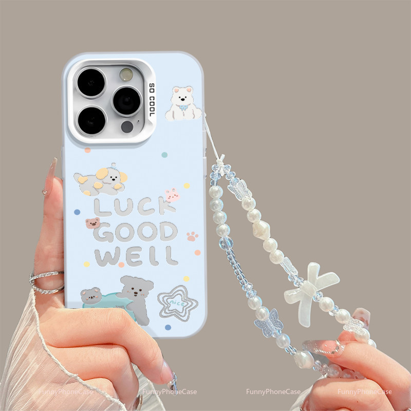 เข้ากันได้กับ ไอโฟน 11 12 ไอโฟน 13 Pro Max 14 ไอโฟน 15 Pro Max ไอโฟน 16 Pro Max เคสโทรศัพท์นุ่มน่ารัก PK/L-DLMSCY352