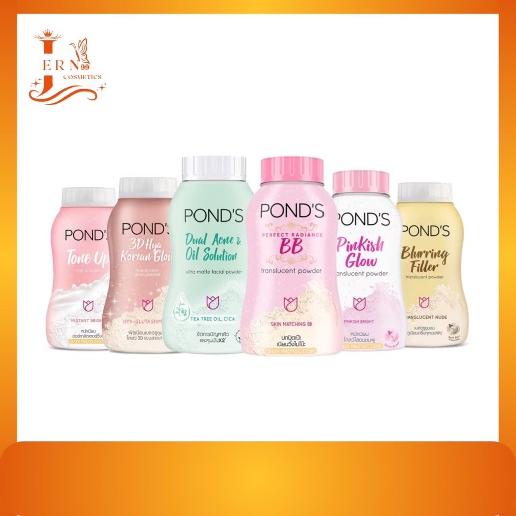 แป้งฝุ่น พอนด์ส เนื้อแป้งเนียนละเอียดบางเบา Pond’s Powder ขนาด 45-50กรัม – โปรปัง