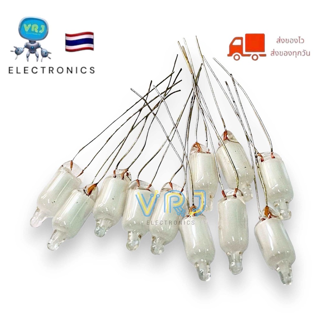 Lighting (แพ็ค5ตัว)หลอดไฟเตาหรีด หลอดไฟหม้อหุงข้าว110V 5mm