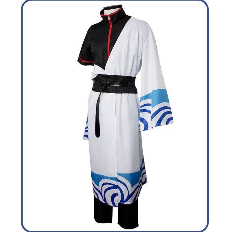 Gintama Cos Gintama คอสเพลย์ฮาโลวีนเครื่องแต่งกายอะนิเมะเสื้อผ้า NS - รูปที่ 4