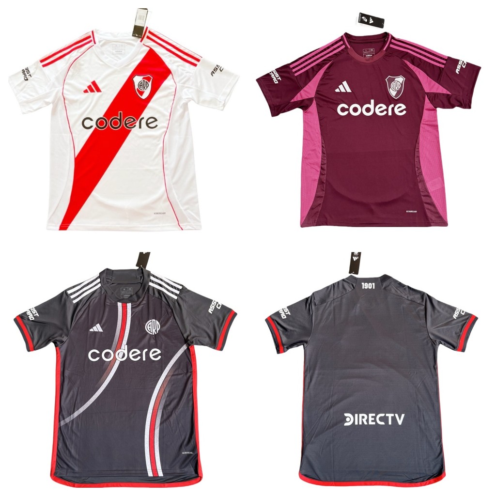 แฟนๆ 24-25 Riverbed Home Away เสื้อฟุตบอลที่สามคุณภาพสูง S-4XL