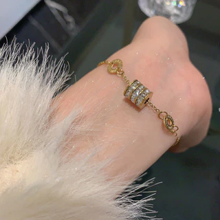 สร้อยข้อมือเอวเล็กสไตล์โรมัน หรูหรา พร้อมสวมใส่ในทุกลุค เครื่องประดับ.Simple Generous