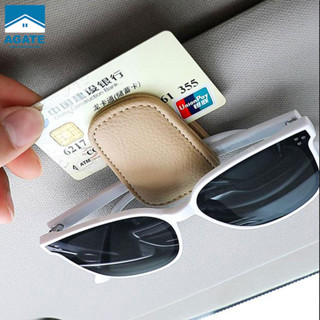 คลิปหนีบแว่นตา ที่หนีบแว่นในรถ ที่แขวนแว่นตากันแดด หนัง PU แ…