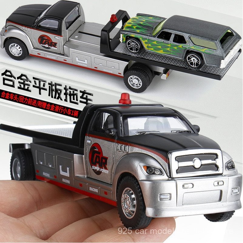 ใหม่1/64โลหะผสมวิศวกรรมรถชุดรถบรรทุกทำลายรถขนส่งรถขนส่งรถกู้ภัยรถพ่วงจำลองรถ xxi0