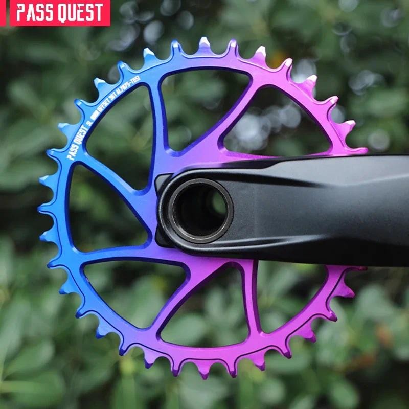 Pass QUEST GXP/DUB 0mm Offset Chainring Direct Mount 3 Bolt สําหรับ SRAM NX XX X0 X09 GX Crankset
