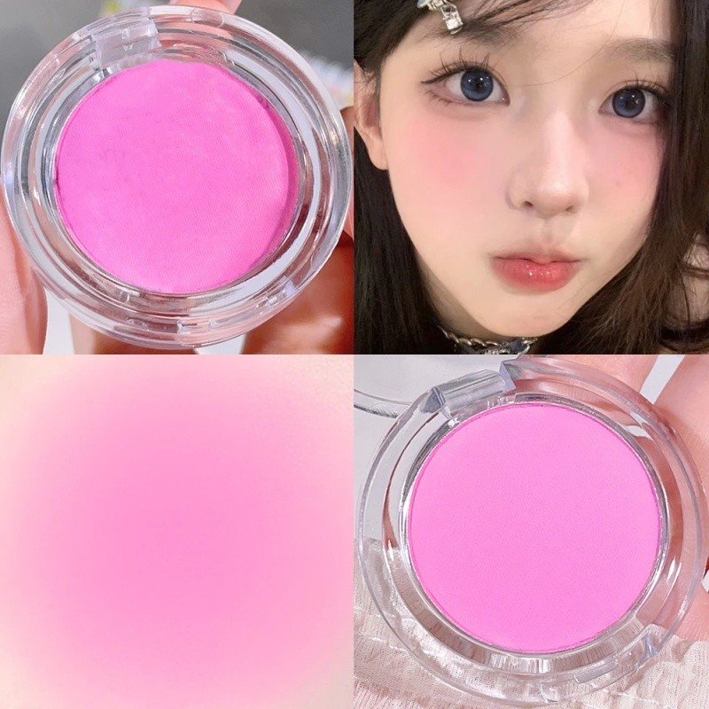 บลัชออนพาเลท เนื้อแมตต์ เครื่องสําอาง โทนนู้ด สีโมโนโครมธรรมชาติ