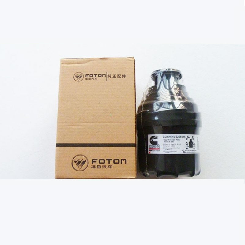 【ขายส่ง】 5266016/LF17356 ไส้กรองน้ํามันเครื่อง Foton Thunder Toplander Travler