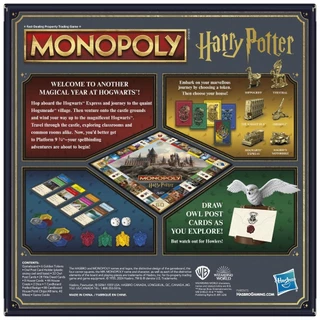 MONOPOLY HARRY POTTER เกมกระดาน เกมเศรษฐี แฮร์รี่ พอตเตอร์