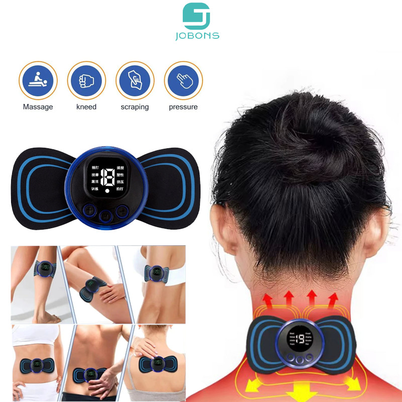 EMS เครื่องมือนวดบําบัดคอ EMS แผ่นนวดคอ EHS Sensu แผ่นฝังเข็มไฟฟ้าปรับปรุงการไหลเวียนโลหิต