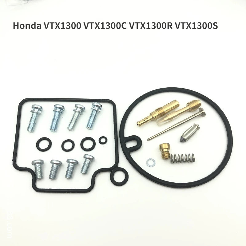 ชุดซ่อมคาร์บูเรเตอร์รถจักรยานยนต์สําหรับ Honda VTX1300 VTX1300C VTX1300R VTX1300S 2004-2007 Carburad