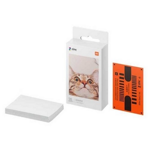 Xiaomi Mi Photo Printer Paper 3x2" 20pcs กระดาษปริ้น สำหรับเครื่องพิมพ์รูป Mi Portable Photo Printer