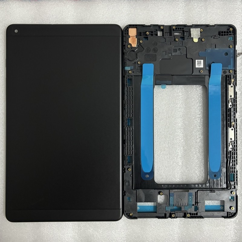 สําหรับ Samsung Galaxy Tab A 8.0 2019 T290 T295 SM-T290 SM-T295 LCD กรอบด้านหน้า + ฝาหลังแบตเตอรี่กรณีเปลี่ยน