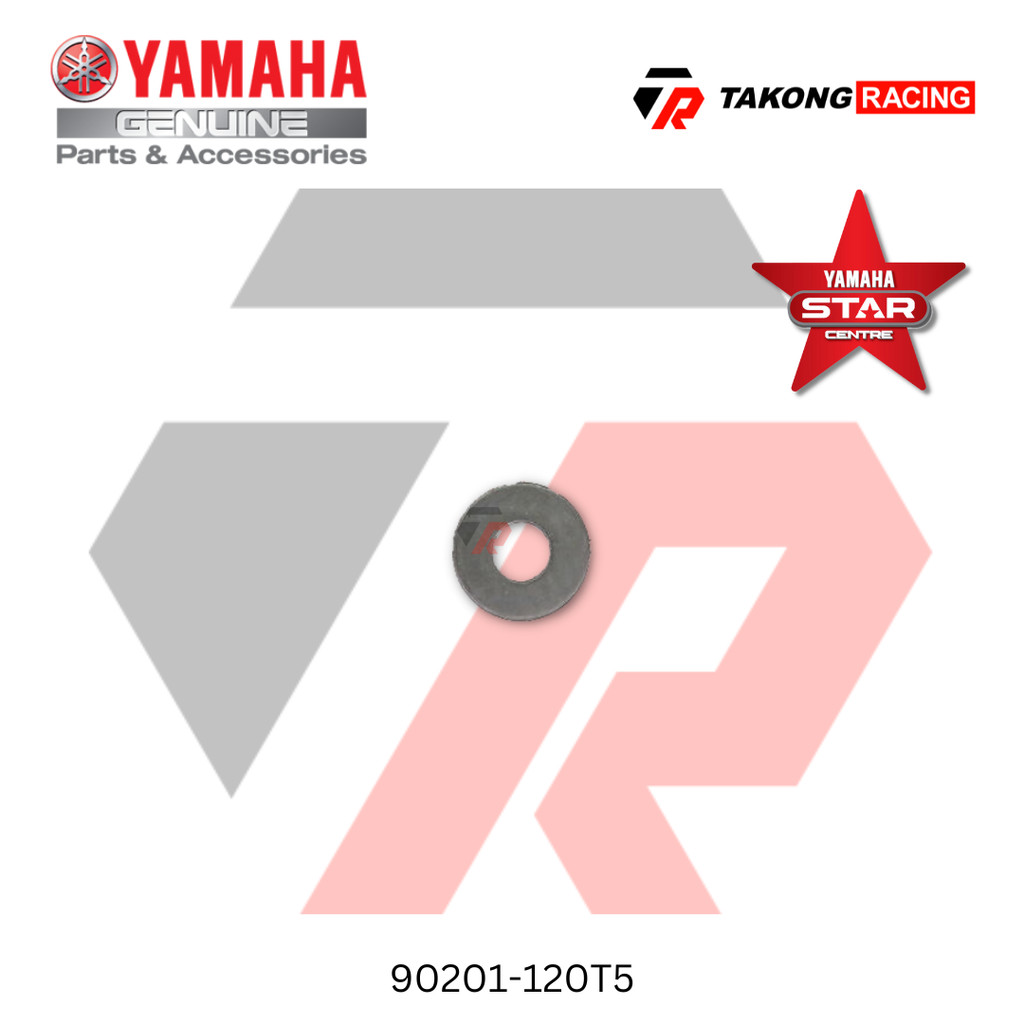 YAMAHA 90201-163G6 WASHER,PLAIN BG33