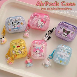แมวสุนัข Series + จี้ AirPods สําหรับ AirPods 4 AirPods Pro AirPods Pro2 AirPods 3/2/1 รุ่นหูฟังไร้สายบลูทูธปลอก