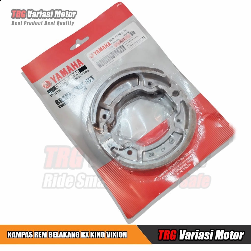 ผ้าเบรคหลัง Rx king ผ้าเบรคหลัง Vixion Byson Scorpio 5BP-F530K-20