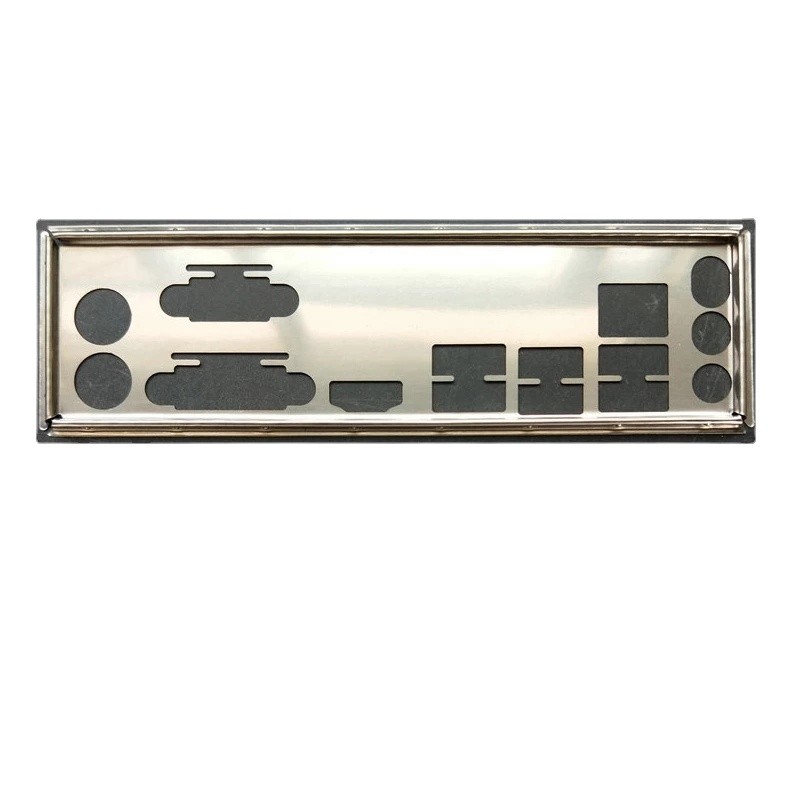 IO I/O Shield แผ่นด้านหลัง BackPlate Bracket เมนบอร์ด Baffle สําหรับ GIGABYTE GA-A320M-S2H GA-A320M-
