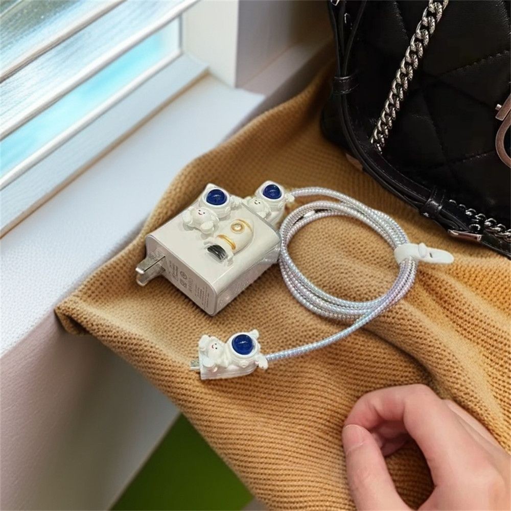 นักบินอวกาศ Xiaomi 67w 90w สําหรับ Xiaomi 12/12x/13 redmi note 11pro/k60/k50 น่ารักการ์ตูน Charger p