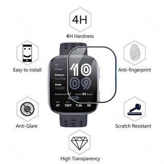 1-3PCS Amazfit Bip Max 6 3D หน้าจอโค้ง Protector สําหรับ Amazfit Bip6 สมาร์ทนาฬิกาป้องกันฟิล์มอุปกรณ์เสริม