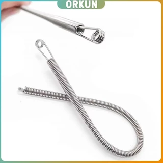 Orkun สปริงเข็มร้อยยางยืด เข็มร้อย คลิปตะขอกลึงเชือก ดึงยางขอบกางเกง Rope Threading Tool