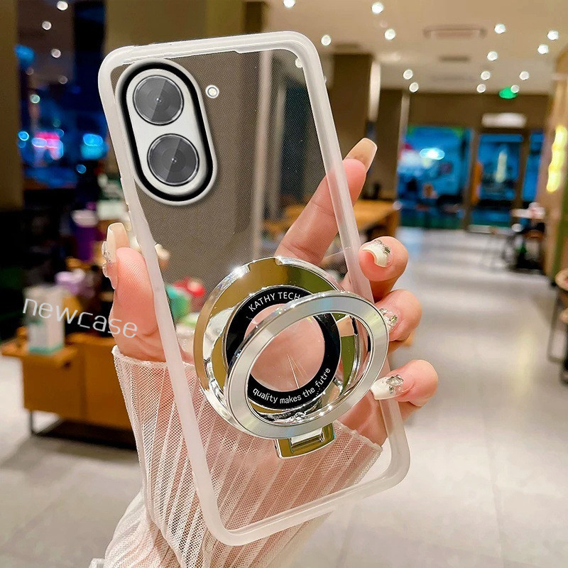 ปลอกสีสันสําหรับ Xiaomi Poco C71 4G 2025 PocoC71 XiaomiPocoC71 C 71 ซิลิโคนกันกระแทก 3D CD Ring Stan