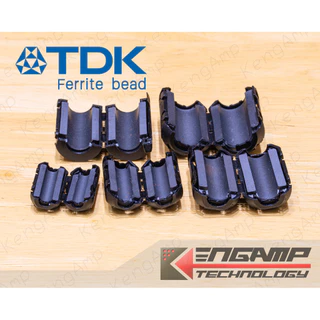 (มีตัวเลือก) [FCL] Clamp Filters (Ferrite Core with Case) ZCAT Series (Made in CHINA)
