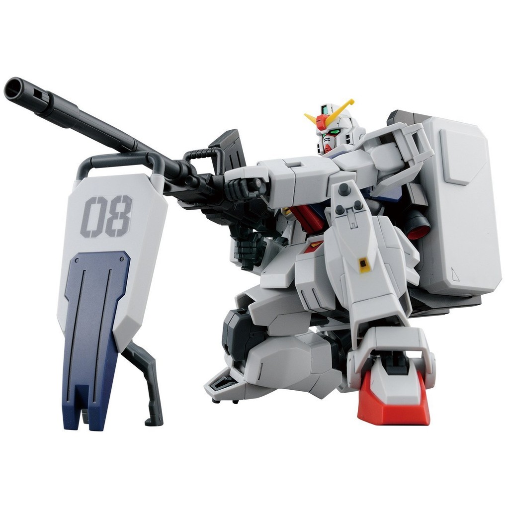 HGUC Mobile Suit Gundam 08th MS Team Ground Type Gundam 1/144 Scale Colored Plastic Model