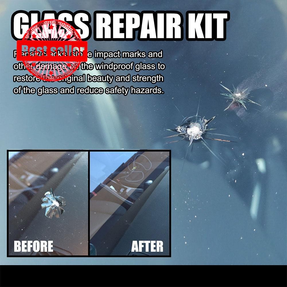 กระจกรถยนต์ Nano Repair Fluid เรซิ่นกระจกซ่อมสําหรับรถยนต์ชุด Cool รถแก้ว O6t4