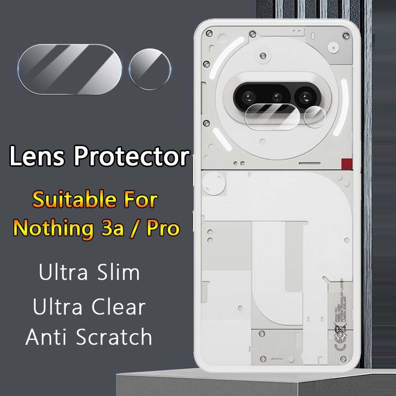 2-6Pack เลนส์ป้องกันสําหรับโทรศัพท์ Nothing 3a Pro 2 1 2a Plus Ultra Clear Slim Soft FET ฟิล์ม Anti Scratch กลับกล้องเลนส์ฝาครอบ Guard - ไม่ใช่กระจกนิรภัย