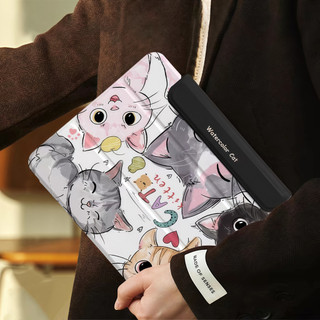 "พร้อมส่ง" เคสipad ลายการ์ตูน ฝาผับYตั้งได้ มีที่ใส่ปากกา สำหรับรุ่น ไอแพด mini 6 7 10.2 7/8/9/10 PRO10.5 Air3/4/5/6/7
