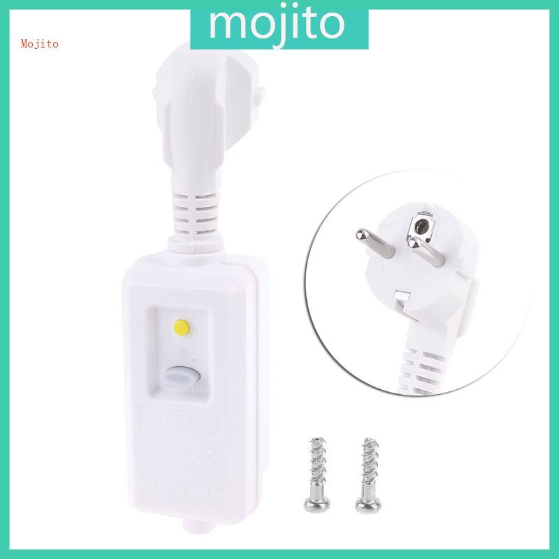 Mojito 16A 220-240V ปลั๊กป้องกันการรั่วซึม RCD PRCD ปลั๊กสําหรับเครื่องทําน้ําอุ่น