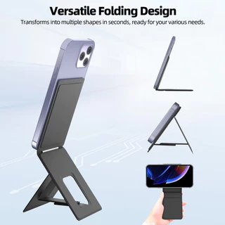 GOOJODOQ BD3010 Magnetic Folding Bracket Adjustable Viewing Angles Ultra Thin and Foldable Suitable for Most Smartphones