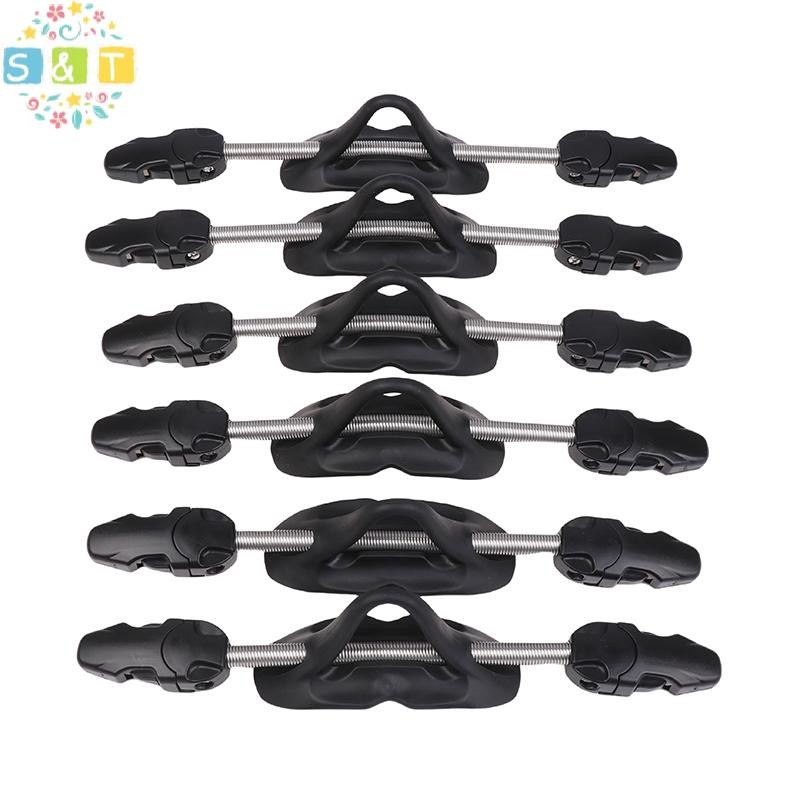 [S&T] 2 ชิ้น/คู่ Flippers Heel Strings Spring Buckle สแตนเลส Diver Fin Straps Anti-slip แบบพกพาสําหร