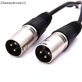 Che 3-Pin XLR ชายคู่ XLR หญิง Y Splitter สายสัญญาณเสียงสําหรับไมโครโฟน TH