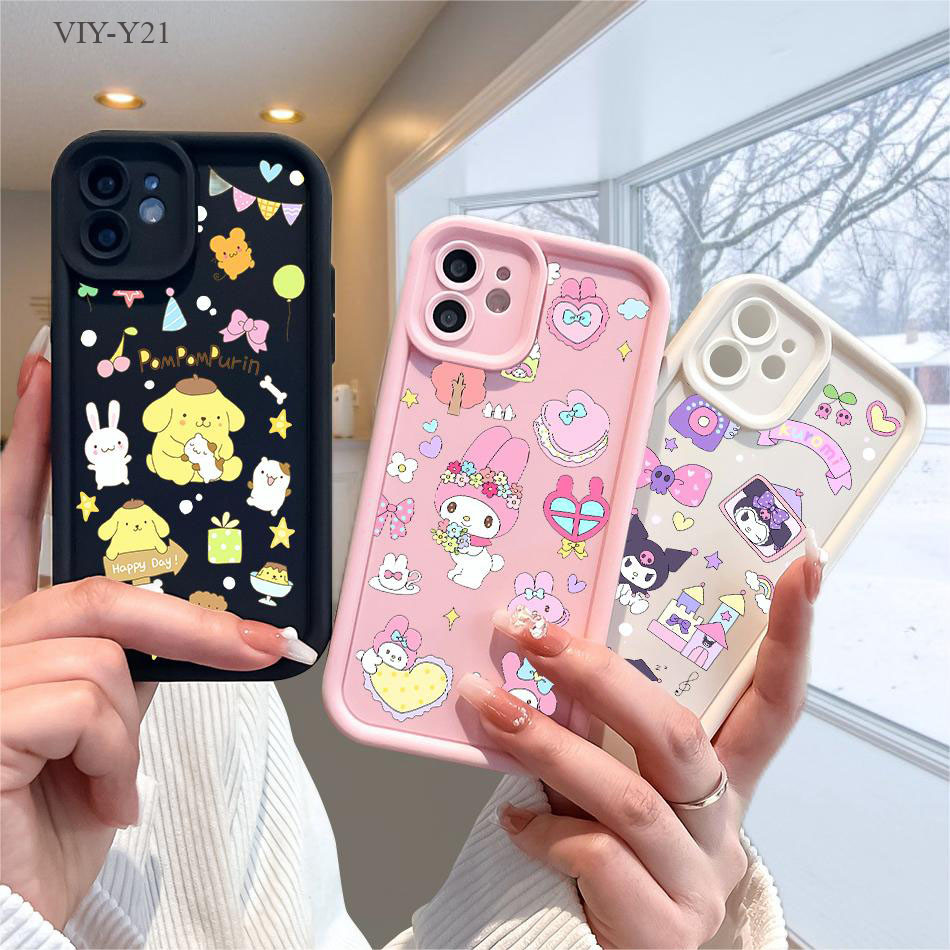 เคส For VIVO Y21 Y20 Y17S Y15S Y22 Y50 Y91C Y17 Y15 Y12 Y16 Y12S Y12A V29 V27 V25 Y35 Y36 Y30 Y22S Y27 Y20S Y33S Y33T JG