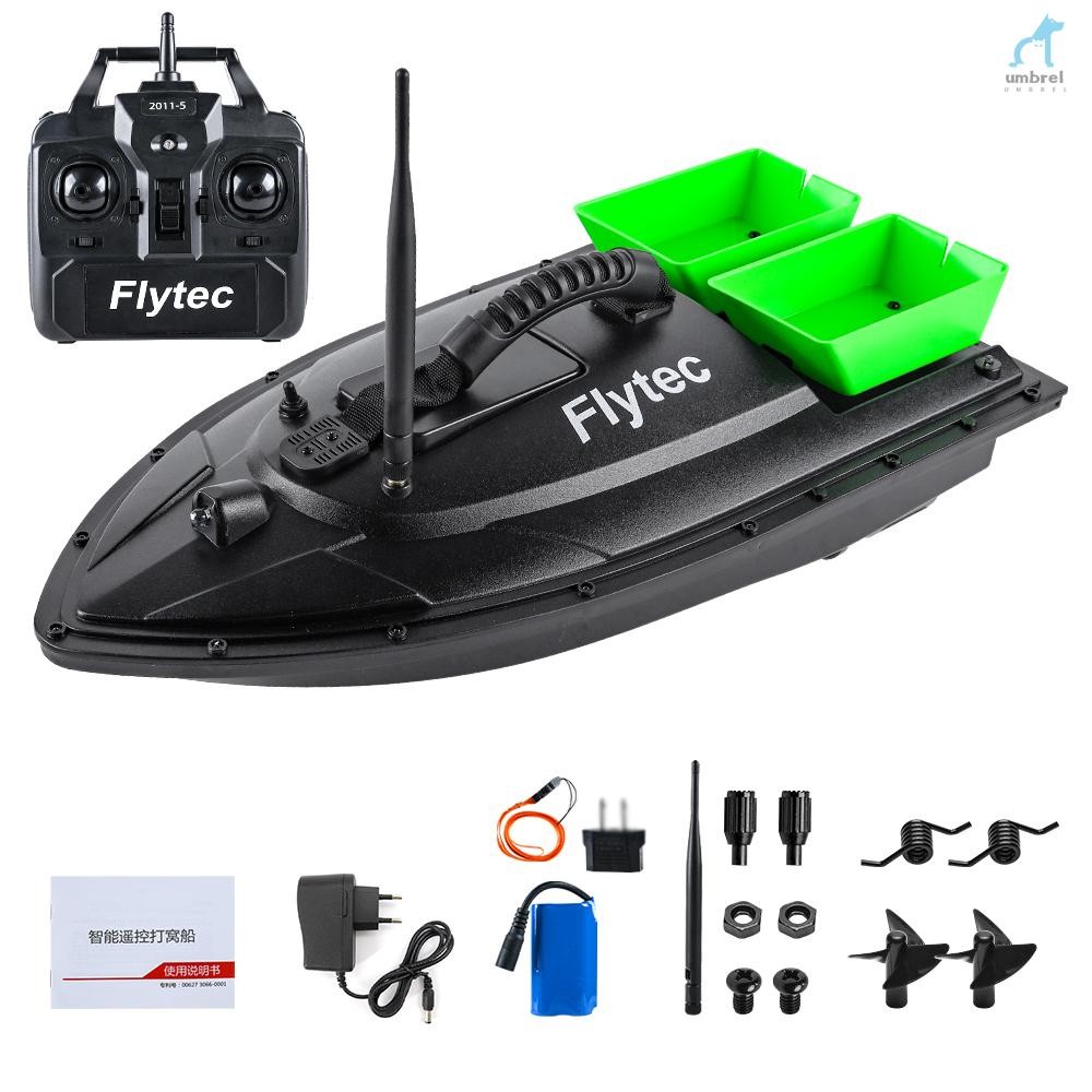 Flytec 500m Remote Dual Motor Led Fish พร้อมเหยื่อเรือมอเตอร์ปลา Rc เรือปลา [2022 ใหม่] Fishin Jane [2022 ใหม่] เหยื่อใหม่] เหยื่อมาถึง] เรือ #mer มาถึง]
