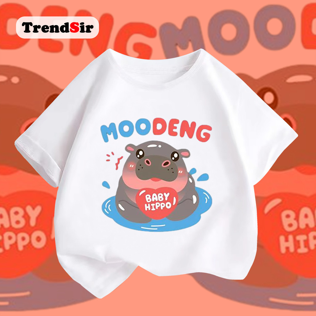 TrendSir🌻มาใหม่🌻 👕 ชุดเด็กผู้หญิง 🌟 เสื้อผ้าเด็กสาว 🎀 ชุดหมูเด้ง เสื้อหมูเด้ง Bouncy pig shirt ขี้อาย 💫 100%cotton 7สี 100-140