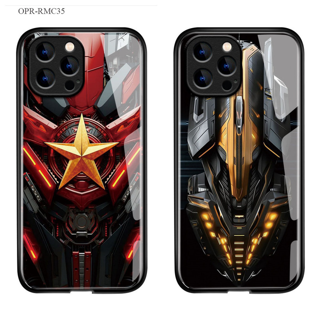 Realme 8 7 C35 C2 Pro 5G เคสเรียวมี Hard Glass Case