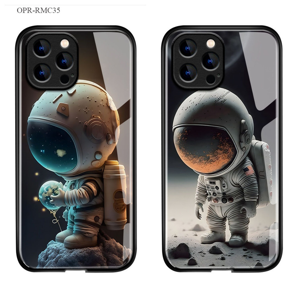 Realme 8 7 C35 C2 Pro 5G เคสเรียวมี Hard Glass Case