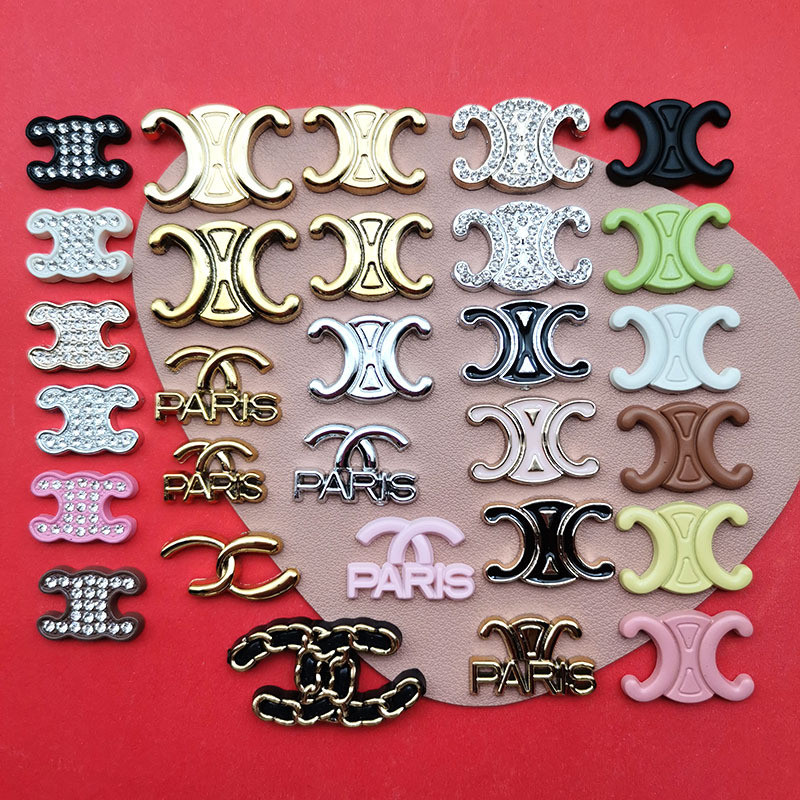 10pcs สีชาหอมขนาดเล็ก Triumph คู่ cdiy อุปกรณ์พลาสติกกิ๊บติดผมกิ๊บติดผมเคสโทรศัพท์เครื่องประดับรองเท้าหลุมแพทช์ตกแต่ง