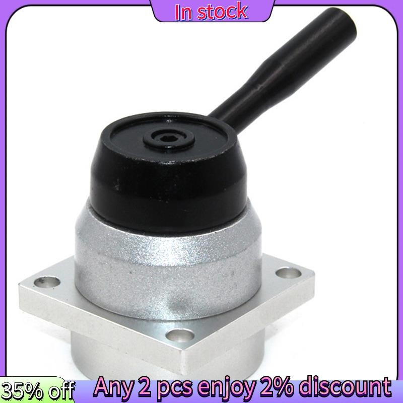 ในสต็อก-3 ตําแหน่ง 4 ทาง G1/4 นิ้ว Dia วาล์วคันโยกมือนิวเมติก K34R6-8D วาล์วทิศทางด้วยตนเองวาล์วควบค