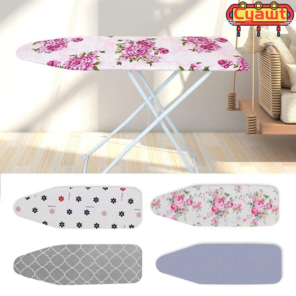 Cyawt ผ้ารองรีด, แผ่นปิดที่รองรีดที่ทนทาน, อุปกรณ์ซักอบรีดสากลทนความร้อนหนักพิมพ์เบาะ