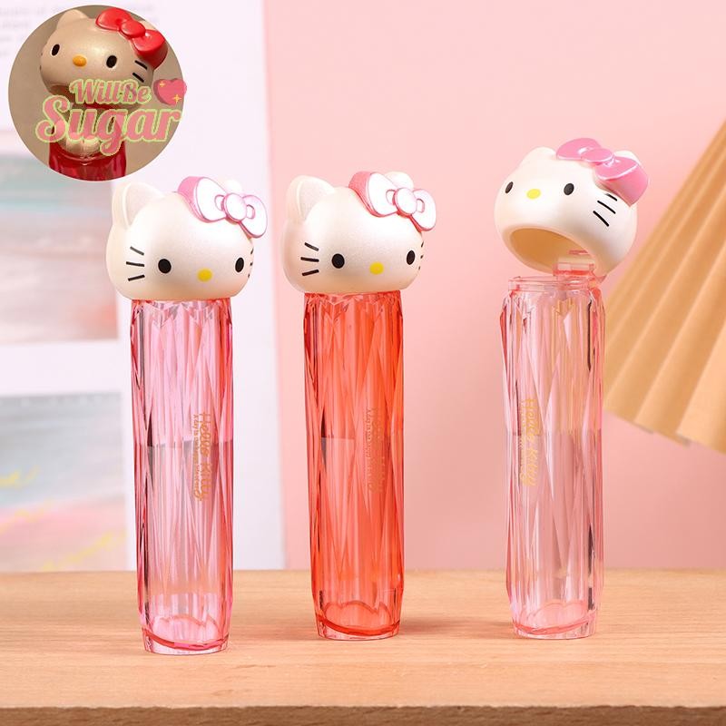 [WillBesugarT] Sanrio Hello Kitty กล่องไหมขัดฟันแบบพกพา Kawai Pink Travel ไม้จิ้มฟันสําลีกล่องเก็บของน่ารักมินิแต่งหน้าภาชนะเครื่องมือ [ใหม่]