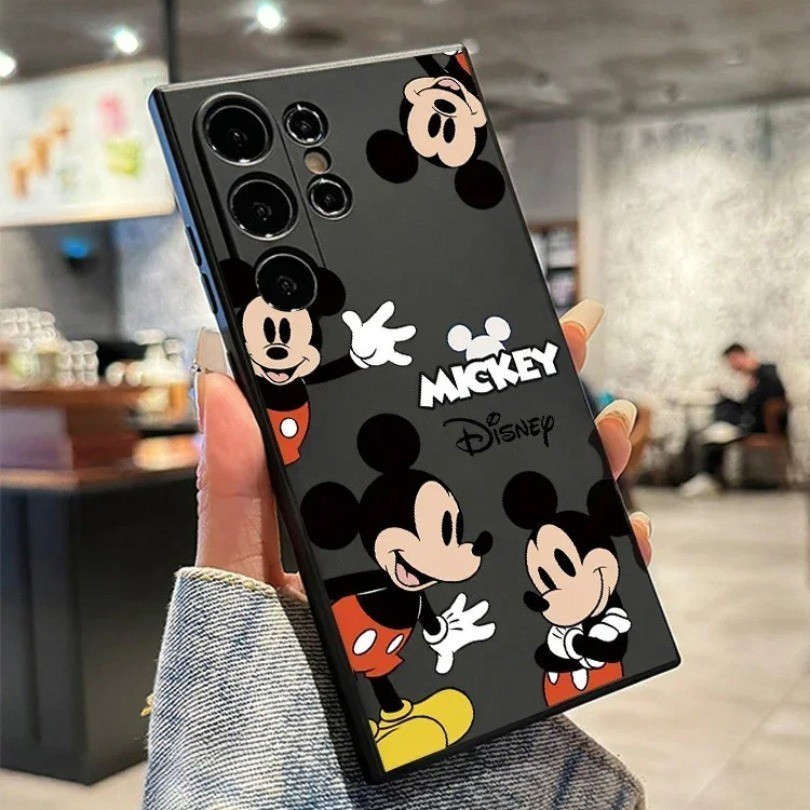 การ์ตูนเต้นรํา Mickey Minnie สําหรับ Vivo Y03 Y03t Y18 Y18E Y28 Y38 Y100 Y17S Y27S Y27 Y36 เคสโทรศัพท์ซิลิโคนขอบสแควร์ปกอ่อน ราคา ถูกที่สุด ดีลบีเคเค แกลเลอรีภาพที่ 2