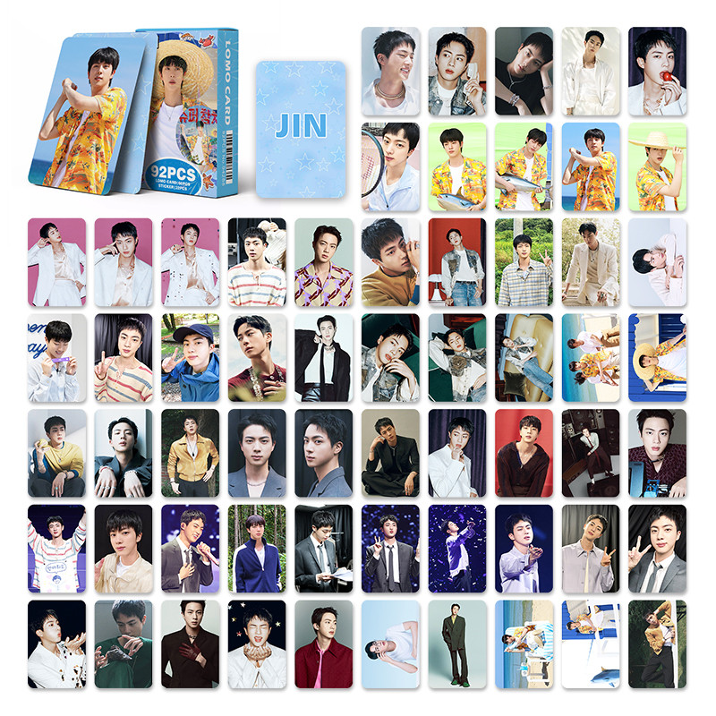 92-96pcs BT-S Lomo การ์ด V Kim Tae Hyung Layover FESTA JIMIN FACE J-HOPE SUGA SOLO สติกเกอร์ Photocards RM JIN JK Kpop โปสการ์ดพร้อมสต็อก SX