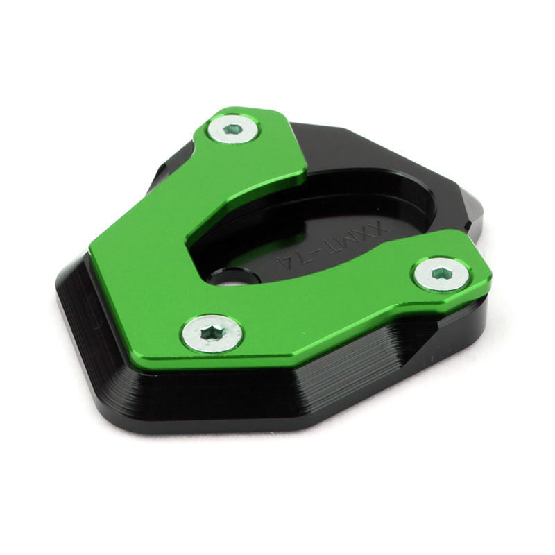 Yรถจักรยานยนต์ CNC อลูมิเนียม Kickstand ขาตั้งแผ่นรองเสริมสําหรับ NINJA1000SX NINJA 1000SX Z1000SX Z