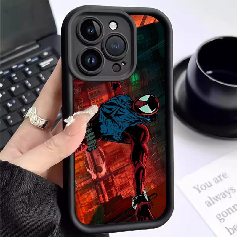 เหมาะสำหรับ VIVO V29 Pro V27 V25 5G V25e S17 S17t T1x 4G U10 U3x กรณีโทรศัพท์มือถือ Cartoon Spider-M