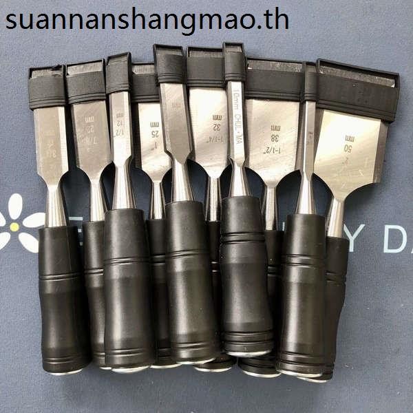 เบอร์ 65 เหล็กแมงกานีสปลอมงานไม้สิ่วครึ่งวงกลมแบนสิ่วแกะสลักมีดงานไม้สิ่วแบนเครื่องมือสิ่วไม้ชุด