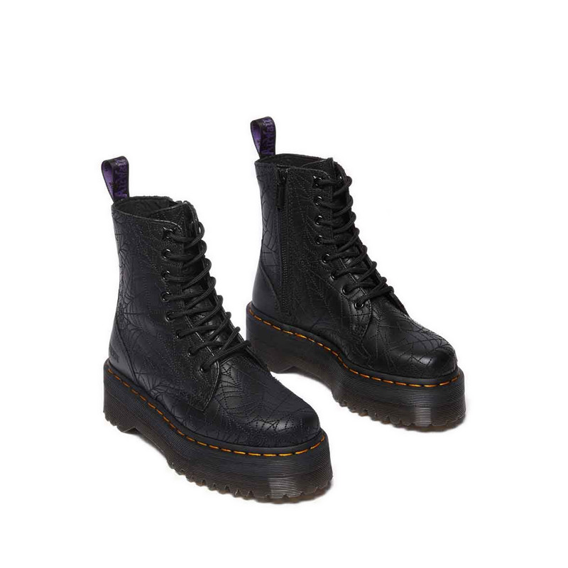 Dr. Martens รองเท้าบู๊ตส้นแพลตฟอร์ม รุ่น Jadon Wednesday - สีดำ